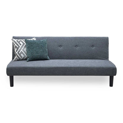 ‘Dax’ Dark Grey Fabric Sofa Bed Very.com