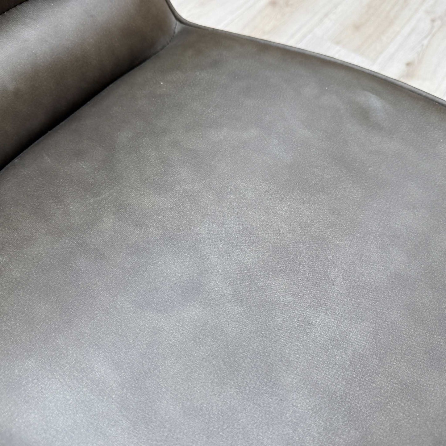 'Murcia' Antiqued Grey Fabric Dining Chairs - Set of 2 Furniture Village