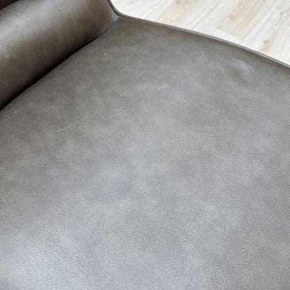 'Murcia' Antiqued Grey Fabric Dining Chairs - Set of 2 Furniture Village