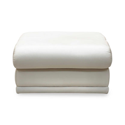G Plan ‘Malvern’ L843 Cambridge Stone Leather Storage Footstool