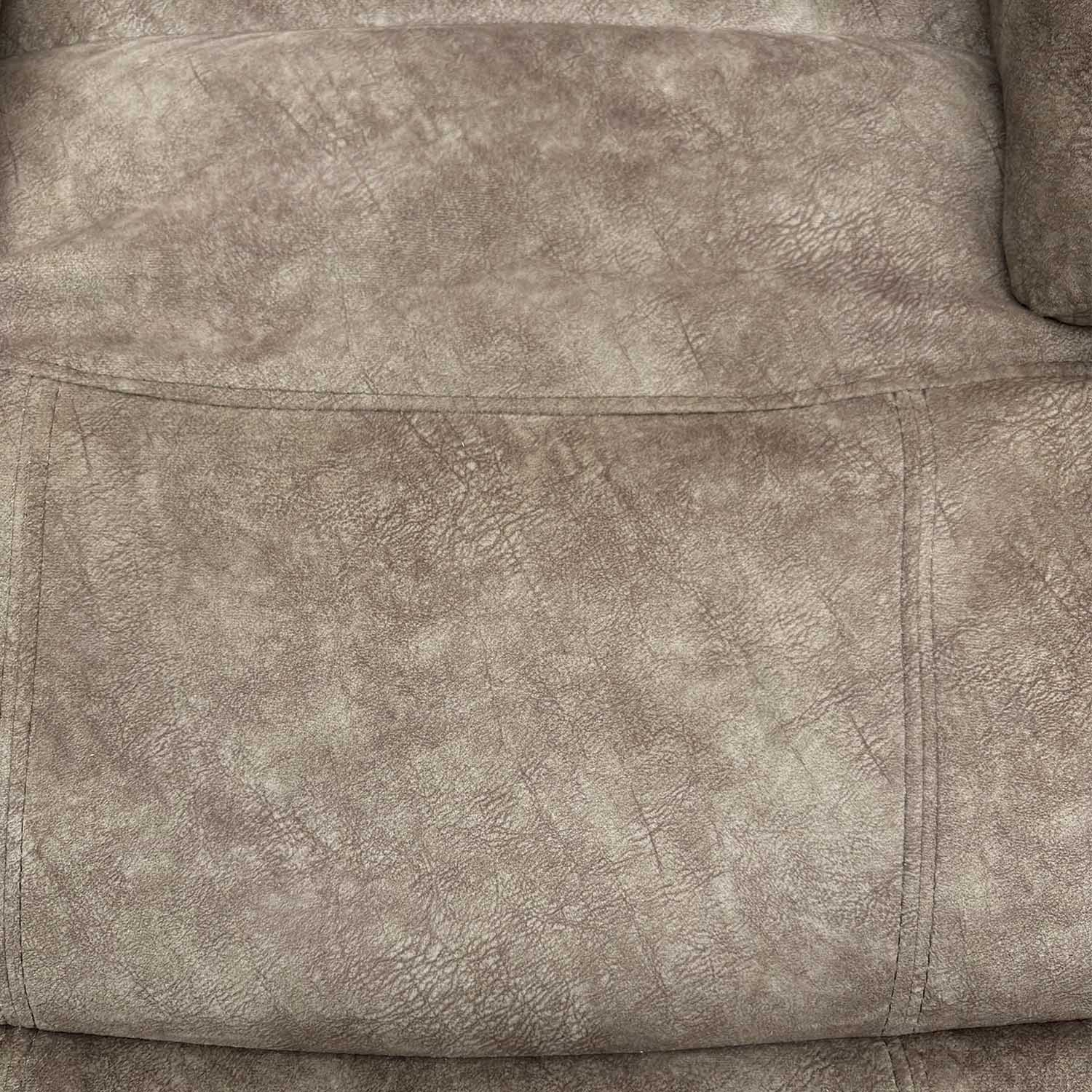 'Sloane' Marble Charcoal Grey Velvet Fabric 3 Seater Power Recliner + Power Chair Sofa Set Furniture Village