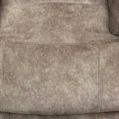 'Sloane' Marble Charcoal Grey Velvet Fabric 3 Seater Power Recliner + Power Chair Sofa Set Furniture Village
