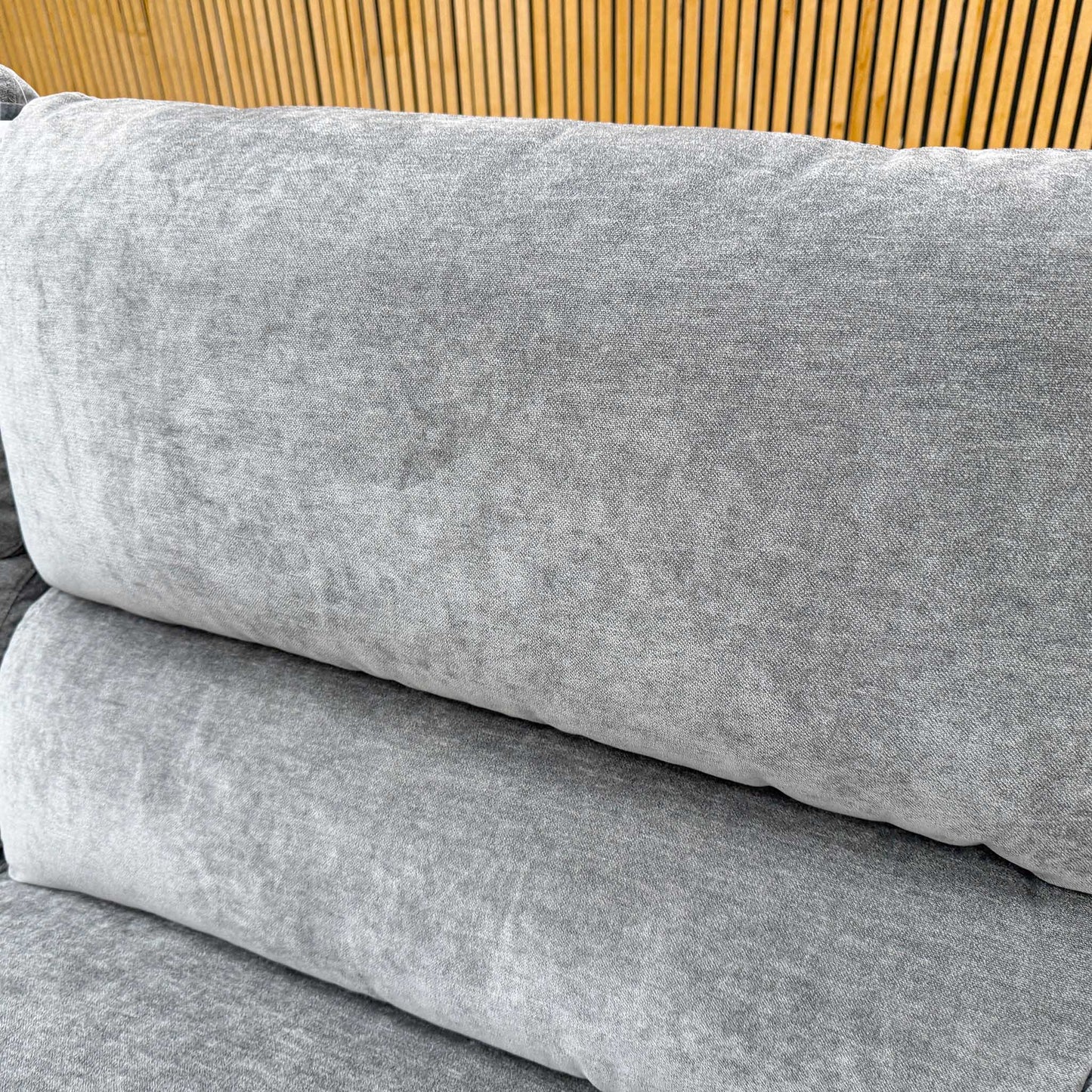 'Nixon' Fab-Can-R456 Anthracite Grey Fabric 3 Seater Power Recliner Sofa Furniture Village