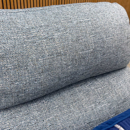 G Plan 'Kingsbury' A020 Dapple Kingfisher Grey Woven Fabric Large Lift and Rise Recliner Chair Furniture Village