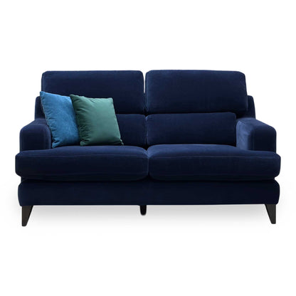 The Lounge Co. ‘Romilly’ Mid009 Midnight Indigo Blue Fabric 2.5 Seater Sofa