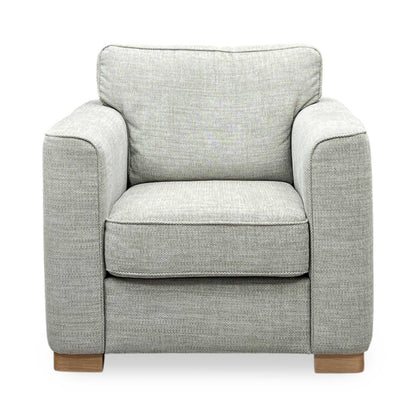 ‘Elora’ Beige Fabric Standard Armchair Furniture Village