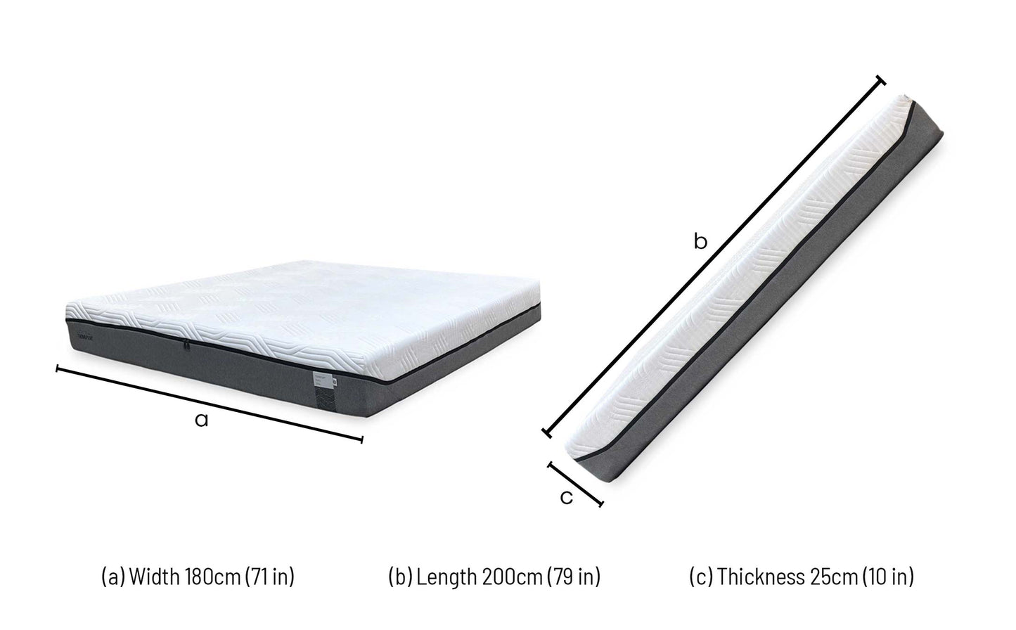 TEMPUR Firm Elite Firm Tension Memory Foam Mattress - King