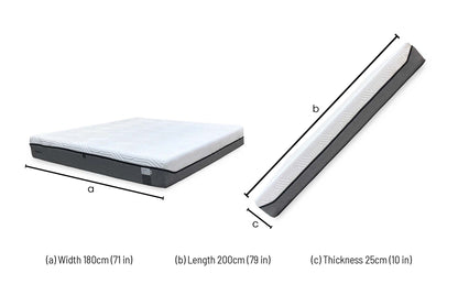 TEMPUR Firm Elite Firm Tension Memory Foam Mattress - King