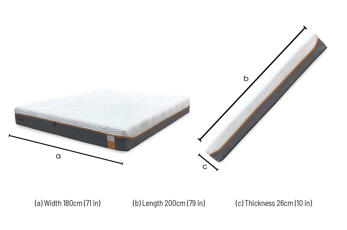 TEMPUR Contour Elite Mattress - Super King – view 9