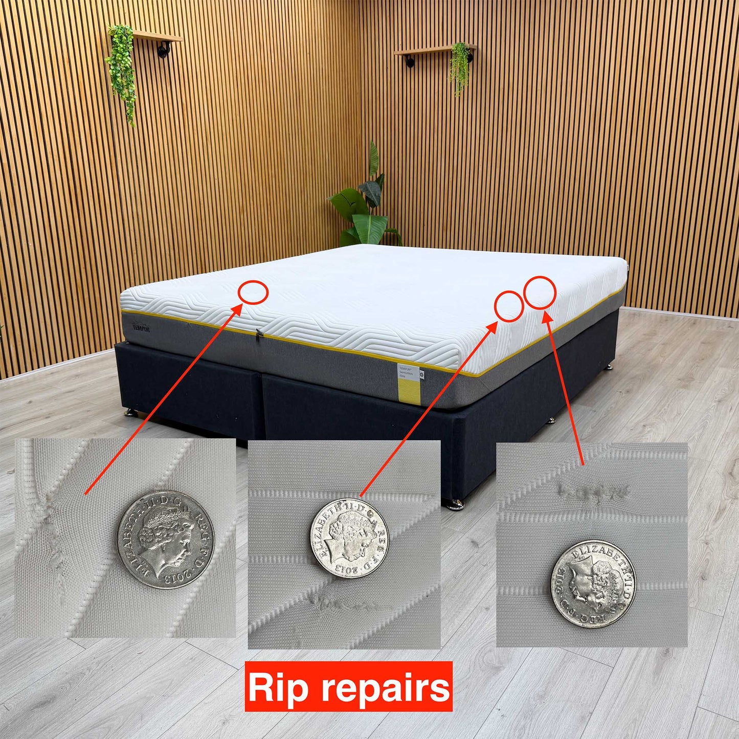 TEMPUR Sensation Elite Cool Touch Memory Foam Mattress - Super King – view 10