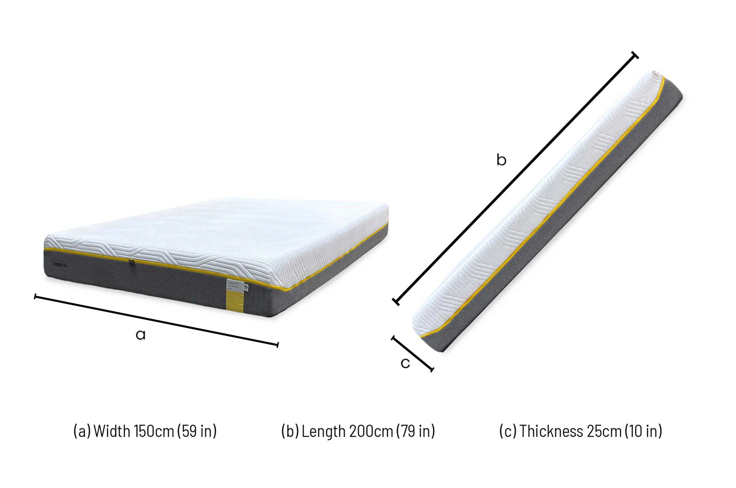 TEMPUR Sensation Elite Cool Touch Memory Foam Mattress - King