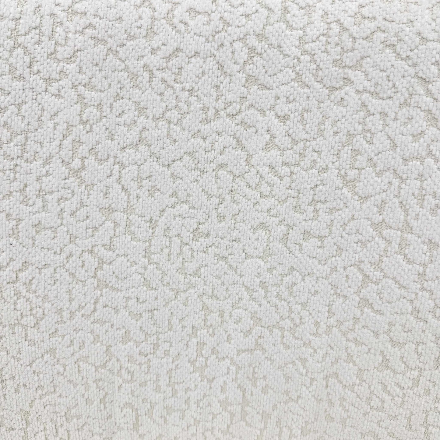 ‘Samuel’ Ivory White Fabric Swivel Accent Chair