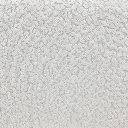 ‘Samuel’ Ivory White Fabric Swivel Accent Chair