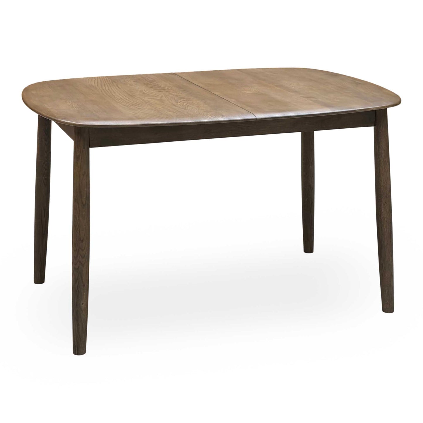 ‘Stockholm’ Dark Oak Solid Oak Small Extending Dining Table