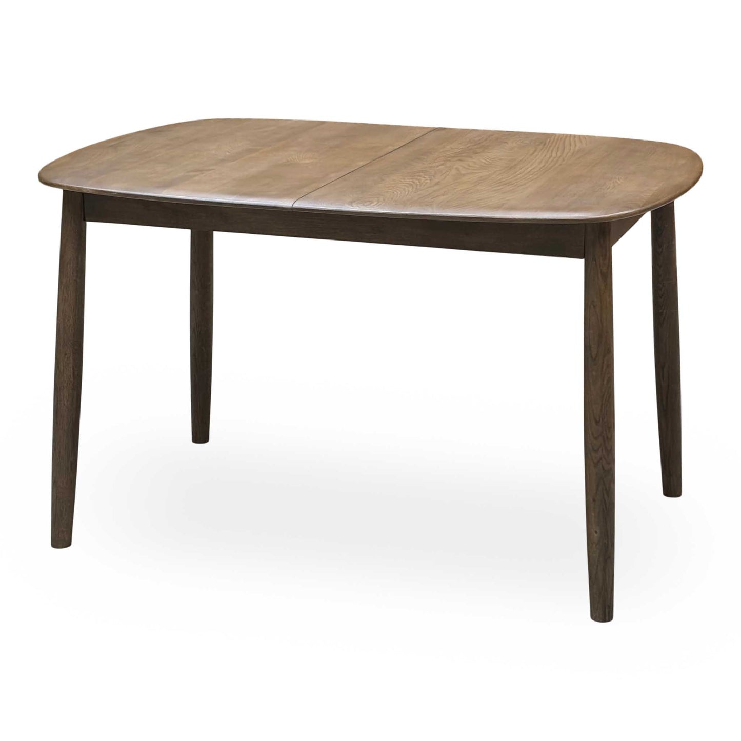 ‘Stockholm’ Dark Oak Solid Oak Small Extending Dining Table