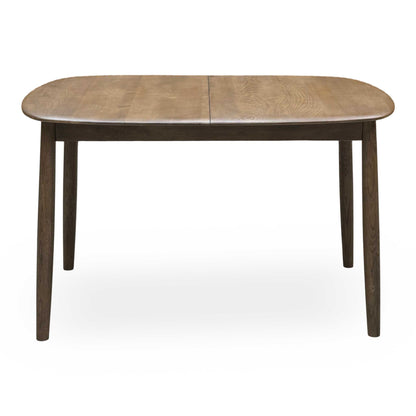 ‘Stockholm’ Dark Oak Solid Oak Small Extending Dining Table