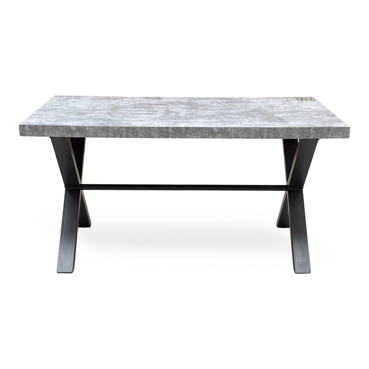 ‘Moon’ Grey Concrete Effect Small Dining Table