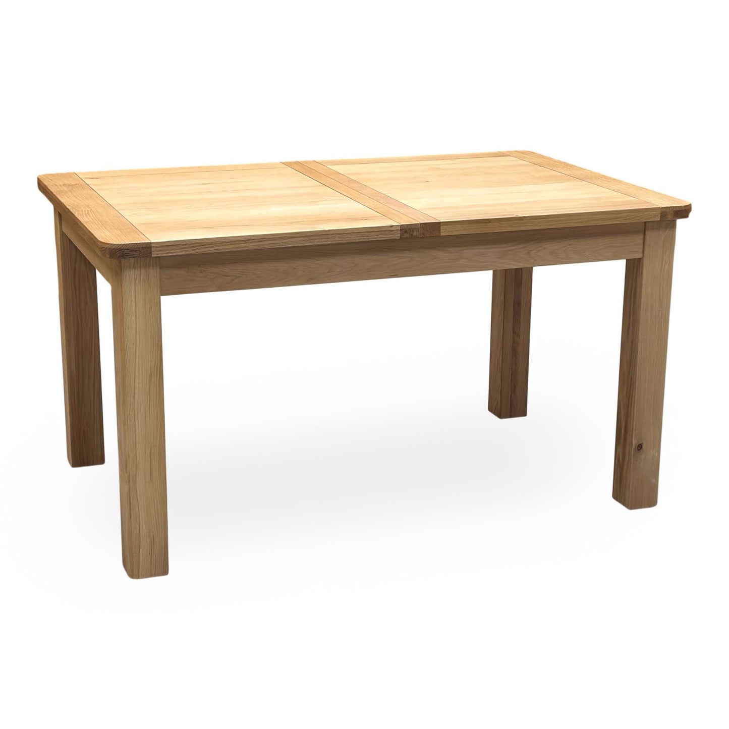 Furnitureland ‘Augusta’ Solid Oak Small Rectangular Extending Dining Table