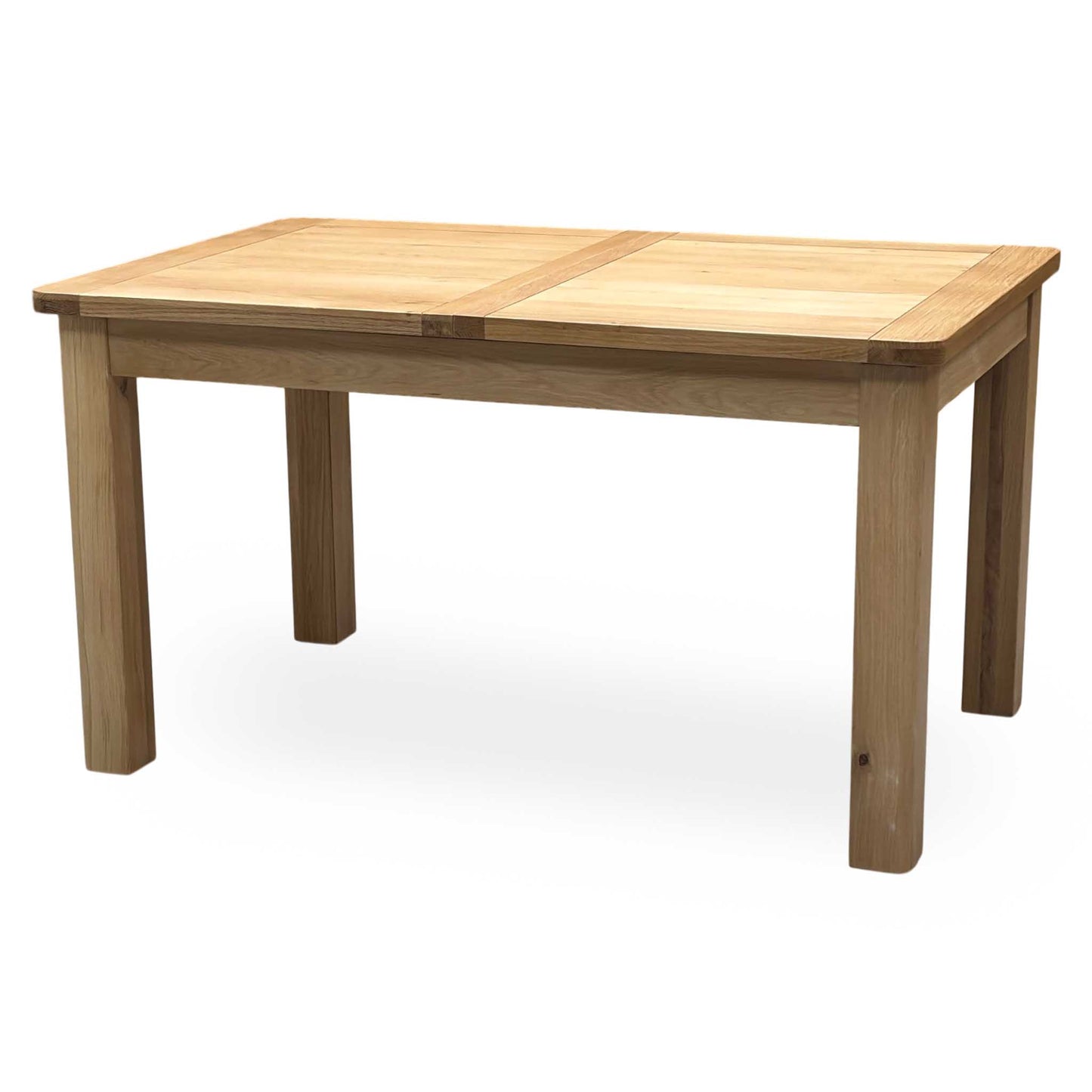 Furnitureland ‘Augusta’ Solid Oak Small Rectangular Extending Dining Table
