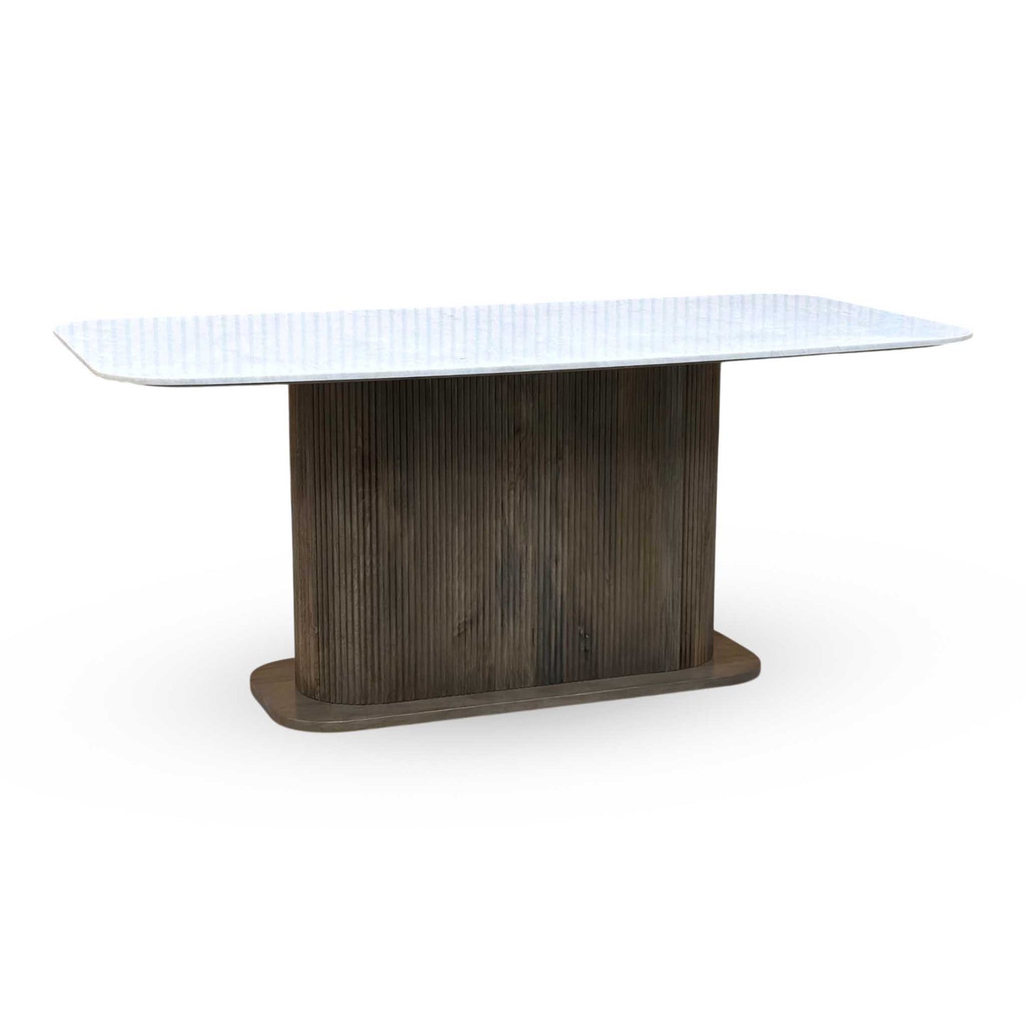‘Aimar’ Marble Top Rectangular Dining Table