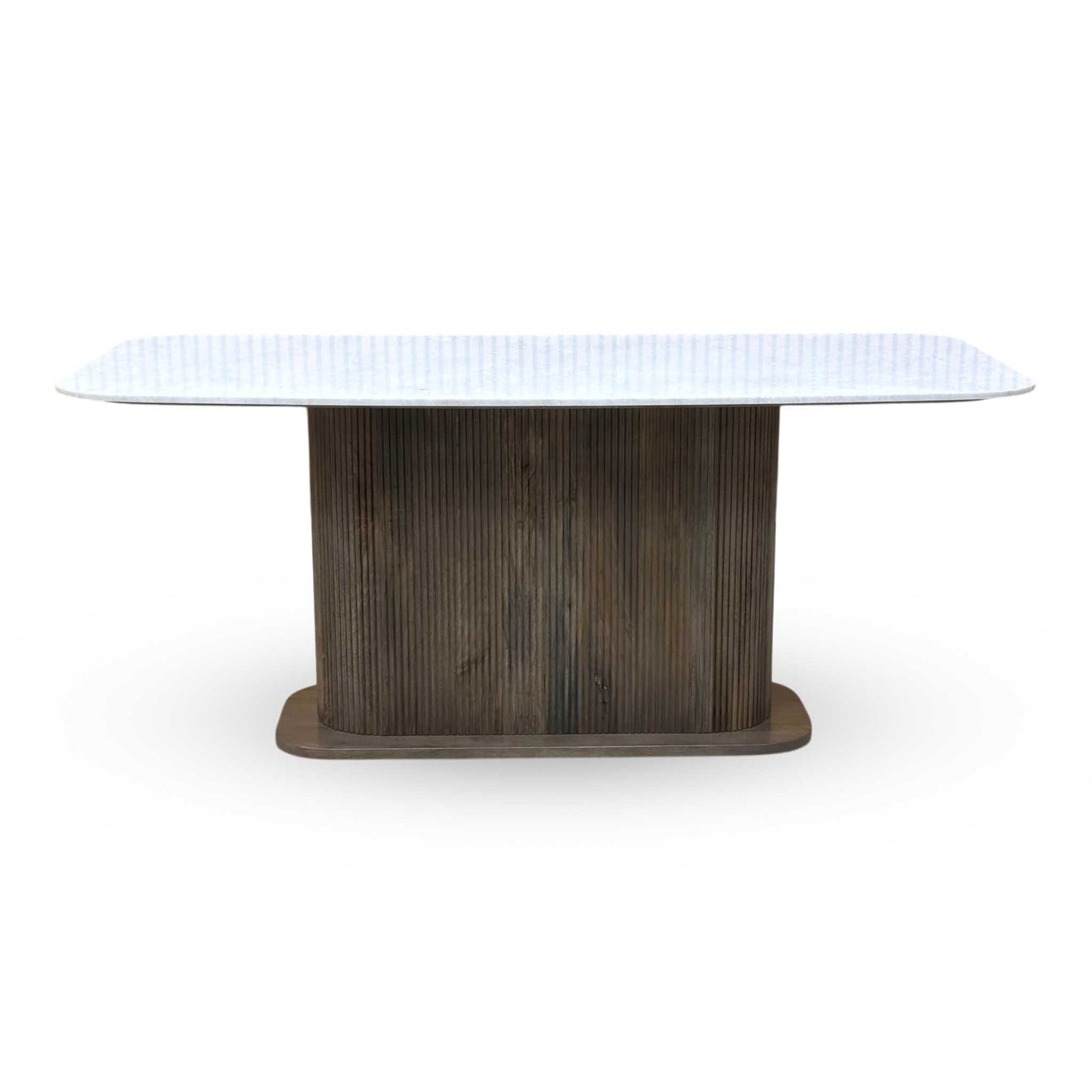 ‘Aimar’ Marble Top Rectangular Dining Table