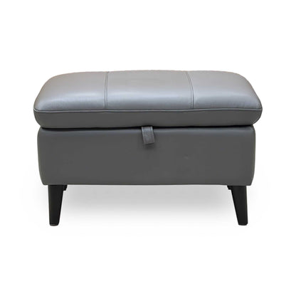 'Winner' Oslo Cat-40-15 Elephant Leather Storage Footstool – view 6