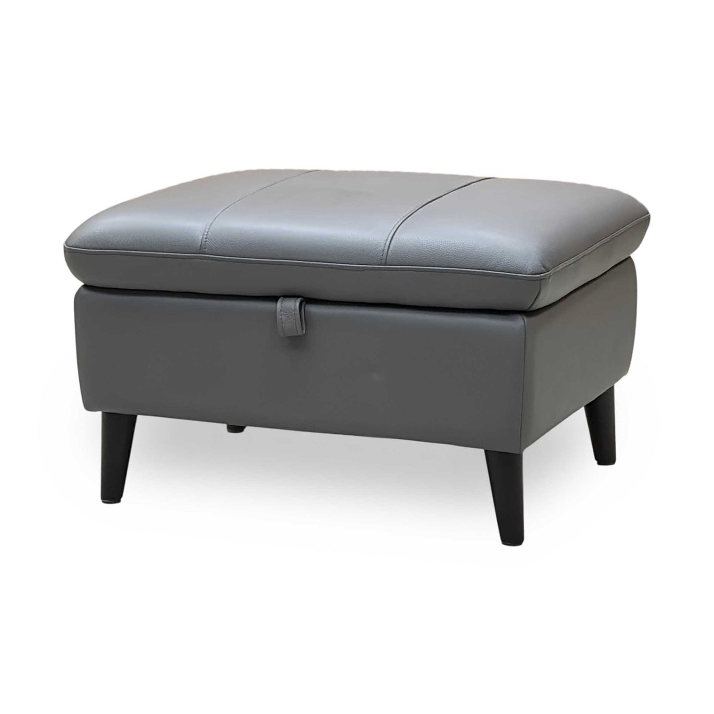 'Winner' Oslo Cat-40-15 Elephant Leather Storage Footstool – view 3