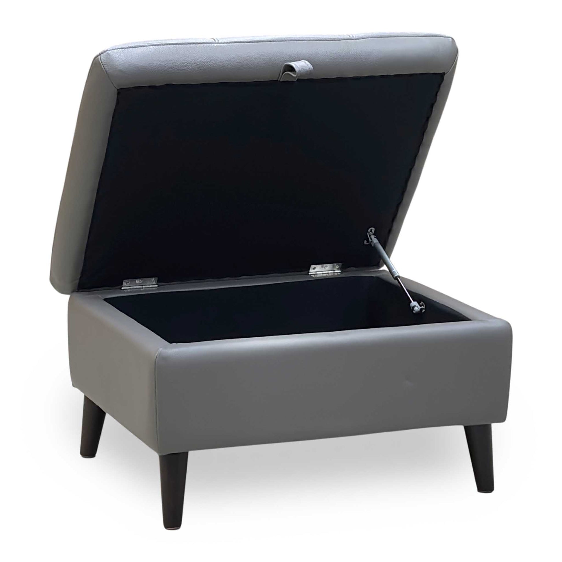'Winner' Oslo Cat-40-15 Elephant Leather Storage Footstool – view 4
