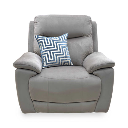 ‘Sloane’ Opulence Cedar Velvet Fabric Power Recliner Chair – view 5