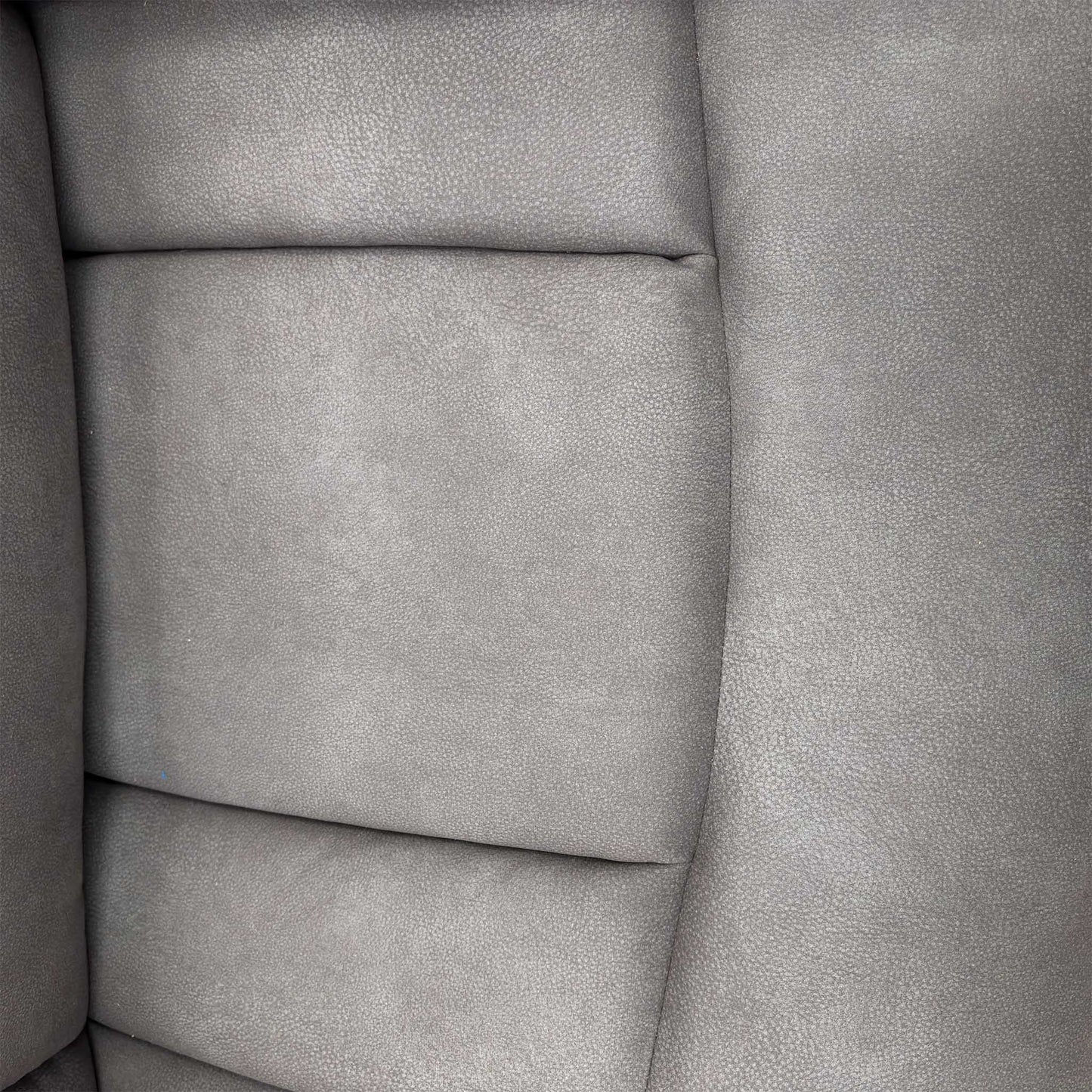 ‘Cinemax' Nappa Grey Velvet Fabric 2 Seater Sofa – view 6