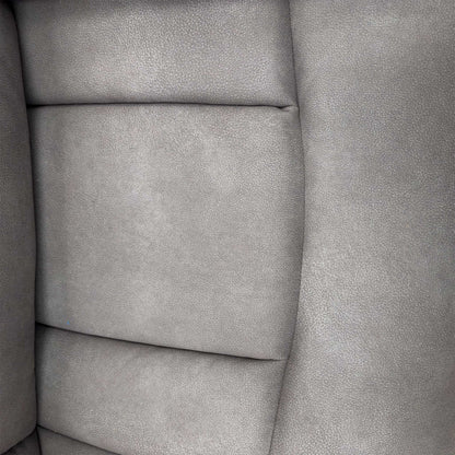‘Cinemax' Nappa Grey Velvet Fabric 2 Seater Sofa – view 6