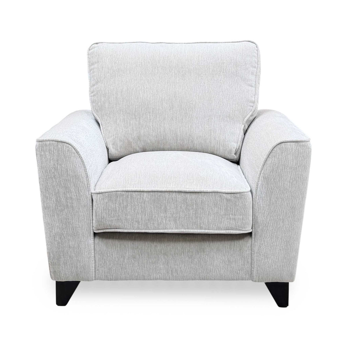 ‘Legend’ Kingston Grey Fabric Armchair – view 4