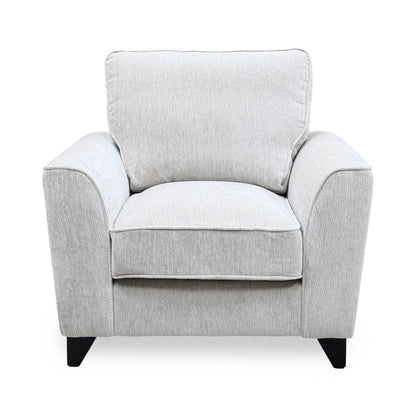 ‘Legend’ Kingston Grey Fabric Armchair – view 4