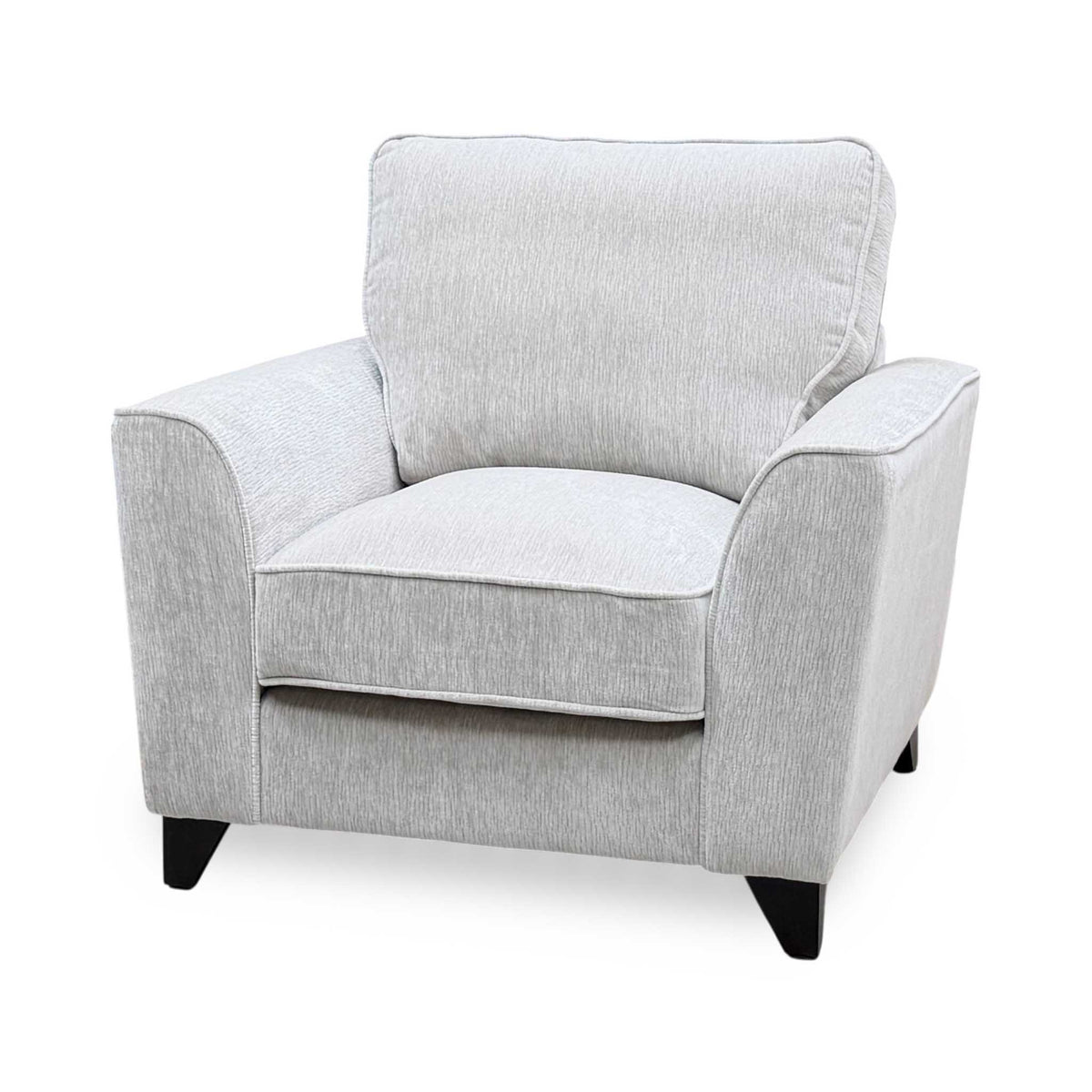 ‘Legend’ Kingston Grey Fabric Armchair – view 5