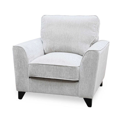 ‘Legend’ Kingston Grey Fabric Armchair – view 5