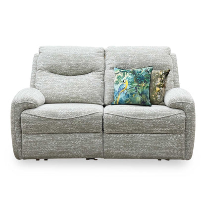 G Plan ‘Amesbury’ A049 Maddox Olive Fabric 2 Seater Power Recliner Sofa