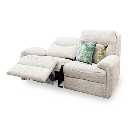 G Plan Amesbury A049 Maddox Olive Fabric 2 Seater Power Recliner Sofa – view 3