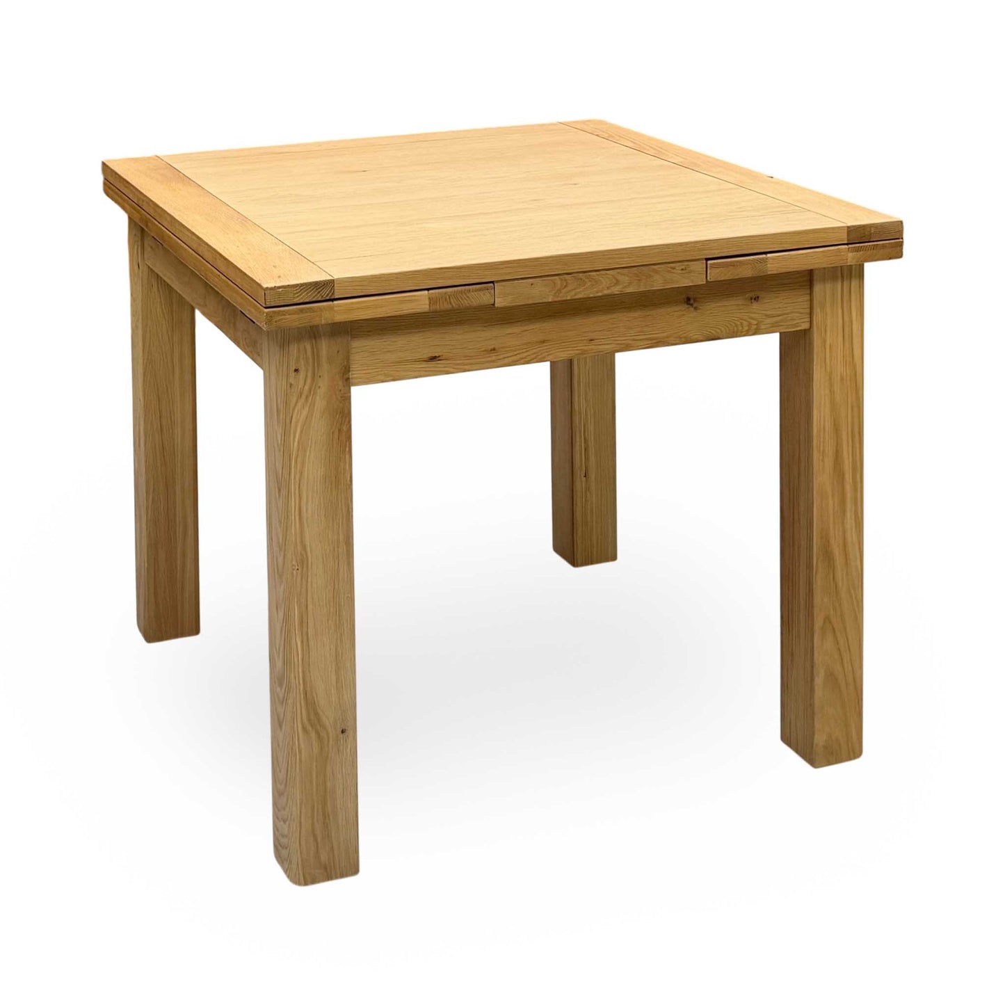 Furnitureland ‘Augusta’ Solid Oak Draw Leaf Extending Dining Table – view 4