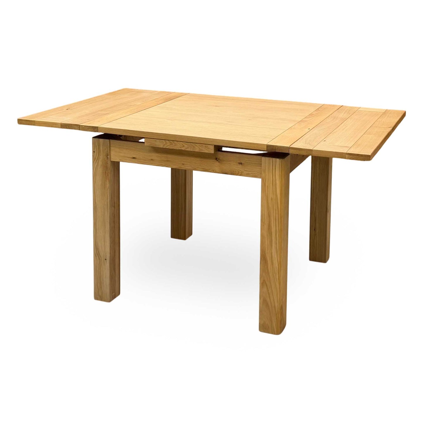 Furnitureland ‘Augusta’ Solid Oak Draw Leaf Extending Dining Table – view 7