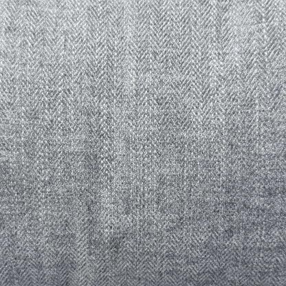 ‘Touch’ Fab-Meo-R27 Pewter Grey Fabric Armchair