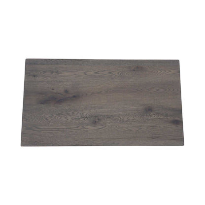 Bodahl ‘Roma’ 8 Vintage Grey Solid Oak Straight Edge 90cm Table Extension Leaf