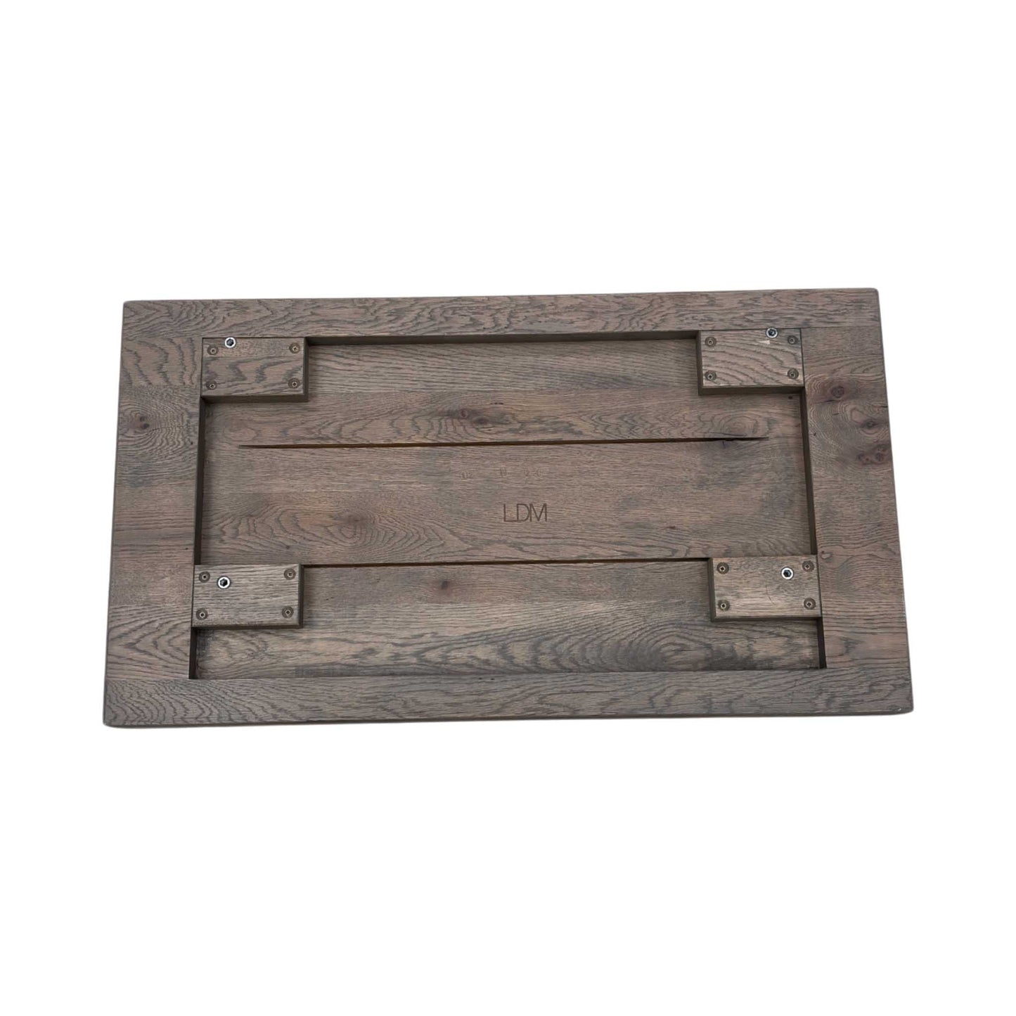 Bodahl ‘Roma’ 8 Vintage Grey Solid Oak Straight Edge 90cm Table Extension Leaf