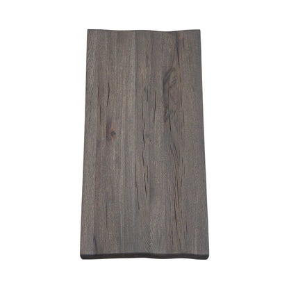 Bodahl 'Roma' 8 Vintage Grey Solid Oak Raw Edge 100cm Table Extension Leaf
