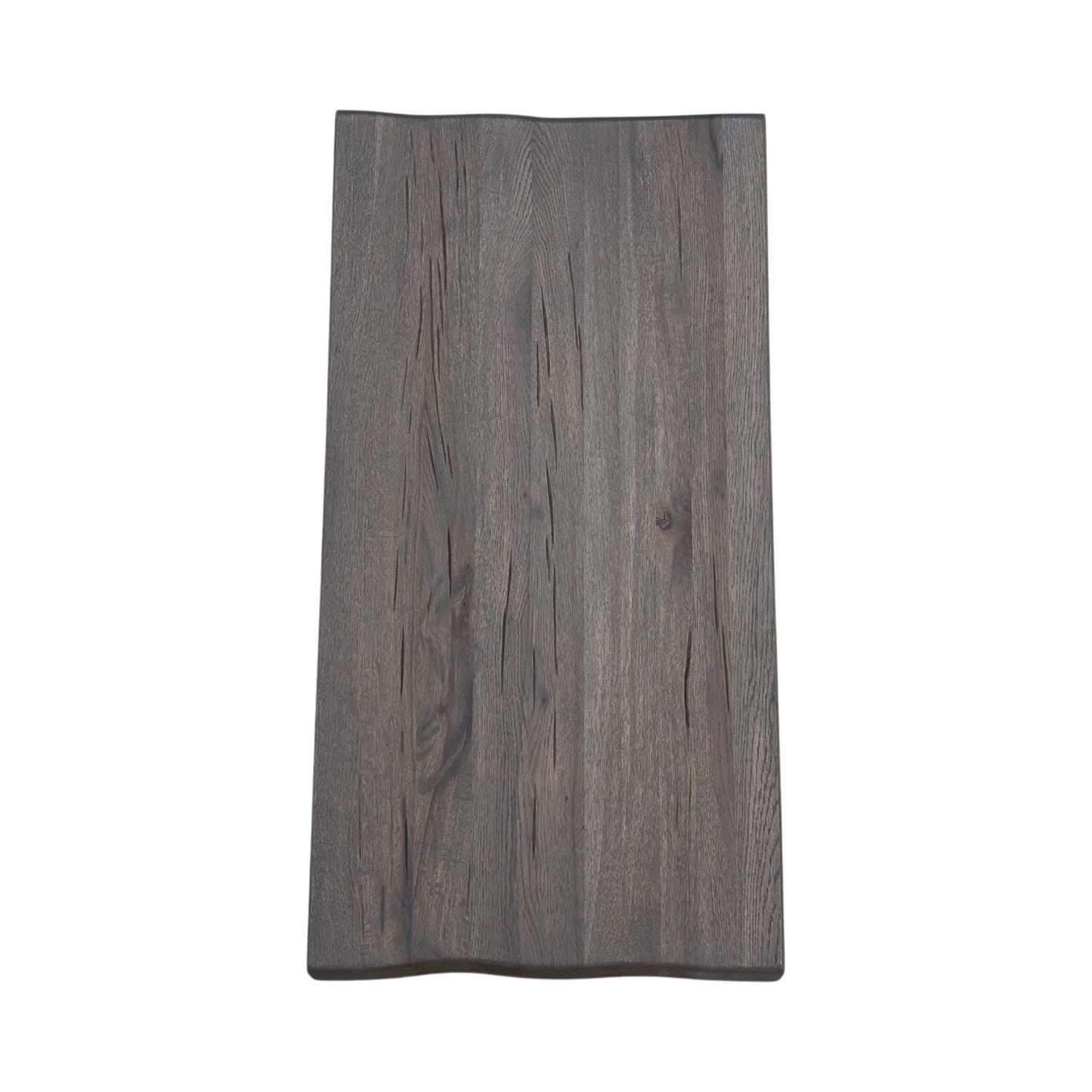 Bodahl 'Roma' 8 Vintage Grey Solid Oak Raw Edge 100cm Table Extension Leaf
