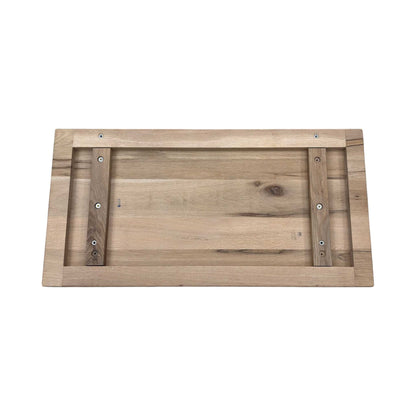 Bodahl 'Roma' 52 Natura Bianca Solid Oak Straight Edge 100cm Table Extension Leaf
