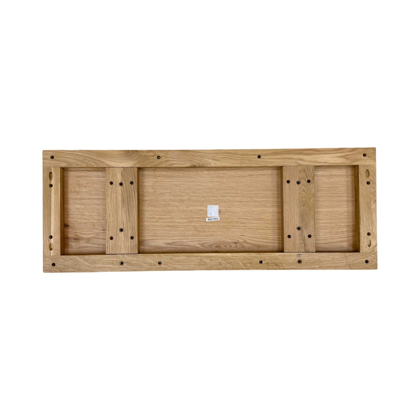 ‘Fusion’ Light Oak Solid Oak 35cm Table Extension Leaf