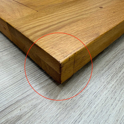 ‘California’ Light Oak Solid Oak Table Middle Extension Leaf 35cm