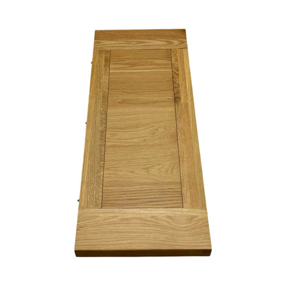 ‘California’ Light Oak Solid Oak 35cm Table Middle Extension Leaf