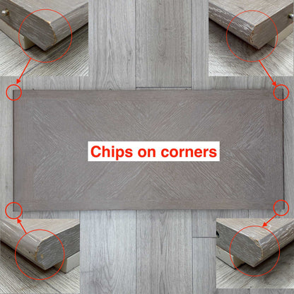 Furnitureland ‘Annecy’ Soft Grey Paint Finish 50cm Table Extension Leaf