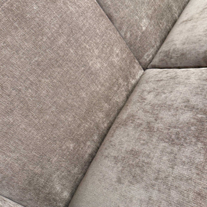 'Mia' Chocolate Brown Catalina Chenille Fabric Right Hand Facing Chaise Sofa with Extendable Footrest – view 9